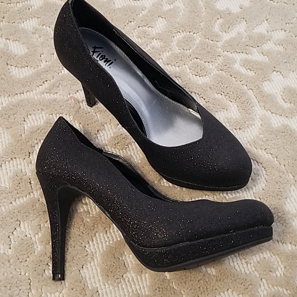 Wild sparkly heels